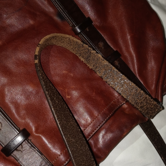 Beautiful Vintage Coach Leather Skinny Tote - Picture 8 of 13